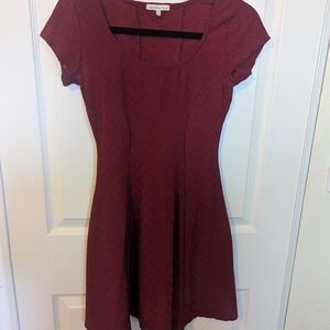 Charlotte Russe Deep Red Mini Dress